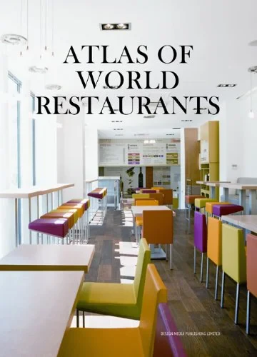 Coperta cărții "Atlas of World Restaurants" de Yangmu Wu