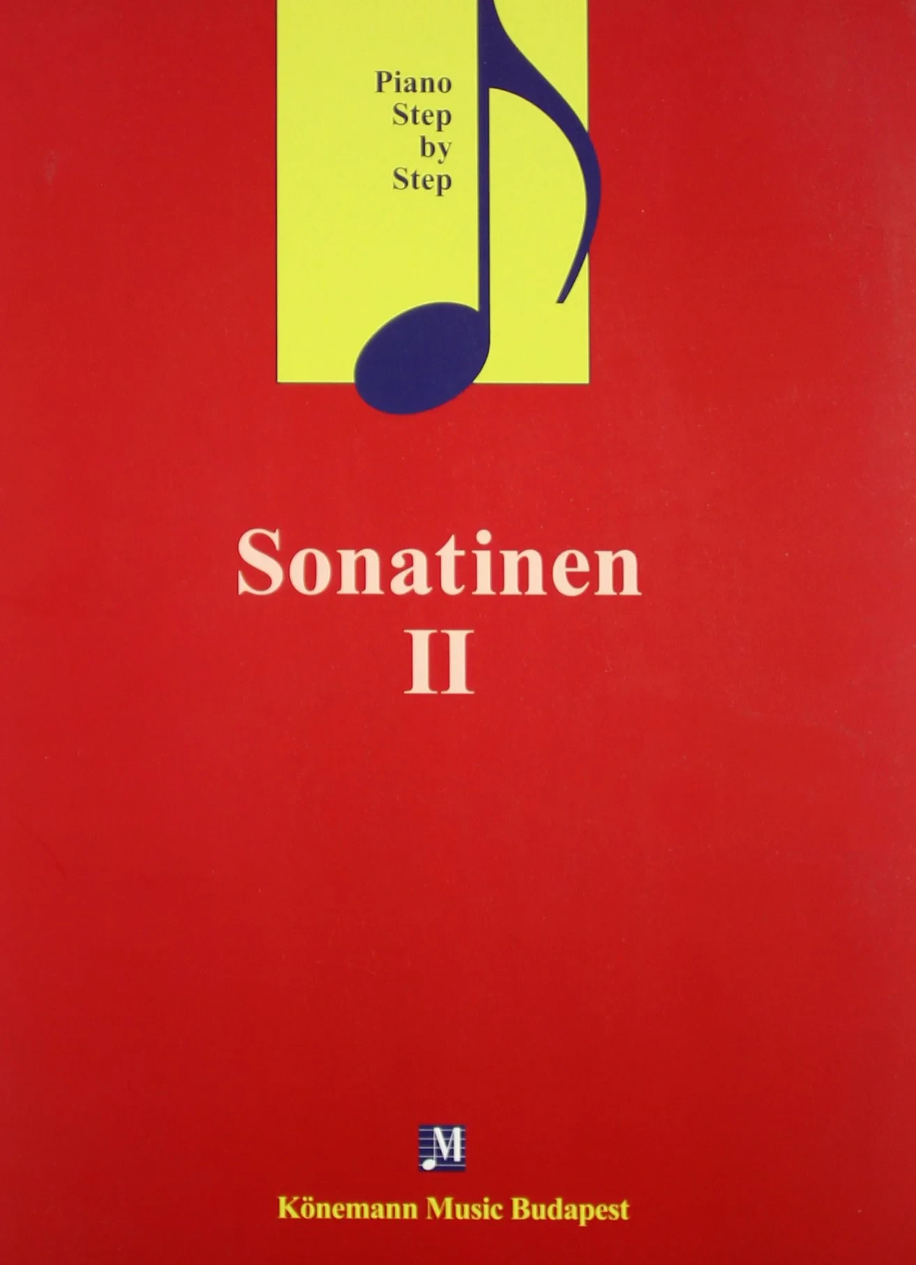 Coperta cărții "Sonatinen II" de Könemann music budapest