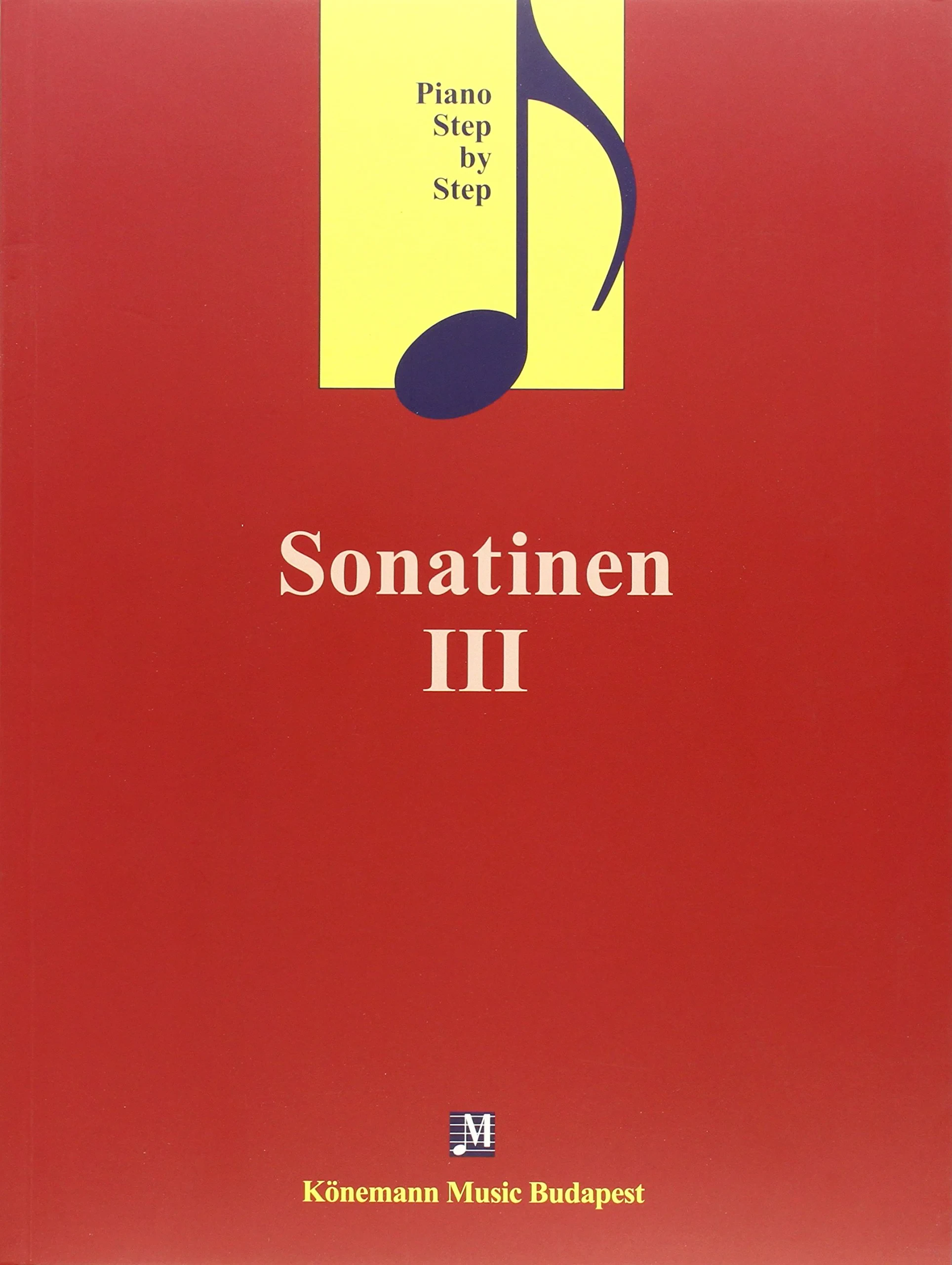 Coperta cărții "Sonatinen III " de Könemann music budapest