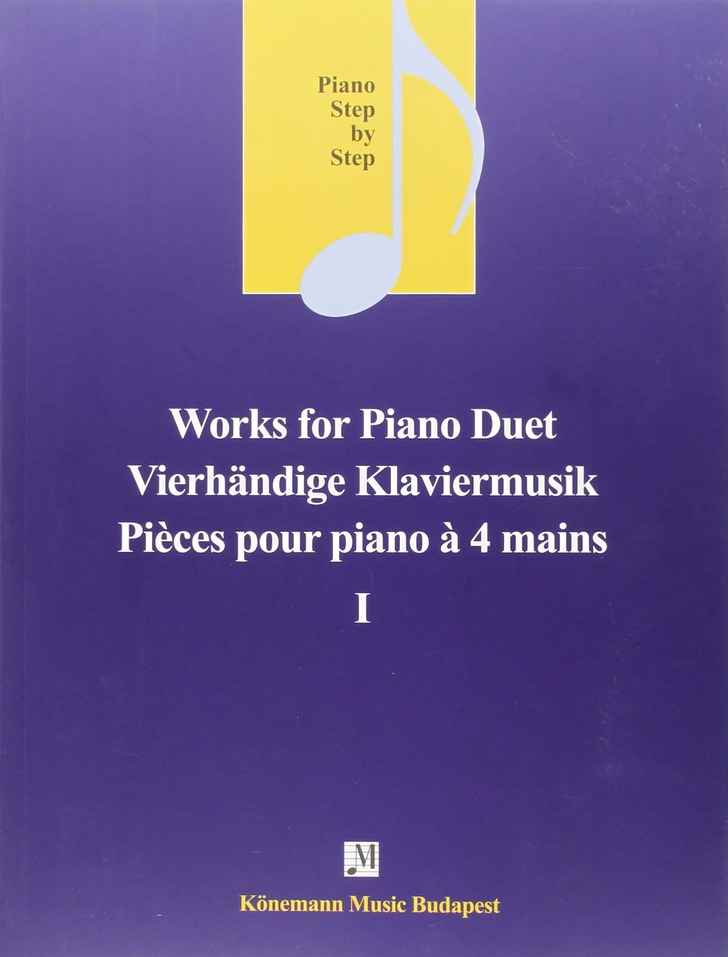 Coperta cărții "Vierhändige Klaviermusik I " de Könemann music budapest
