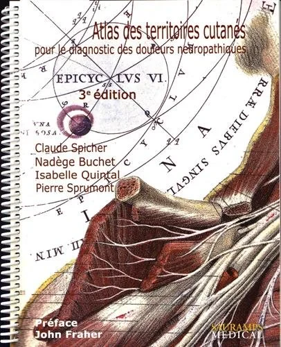 Coperta cărții "ATLAS DES TERRITOIRES CUTANES 3�EDITION" de SPICHER CLAUDE