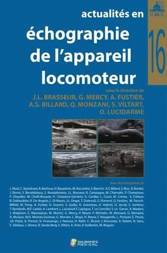 Coperta cărții "ACTUALITES EN ECHOGRAPHIE DE L'APPAREIL LOCOMOTEUR T16" de BRASSEUR J-L