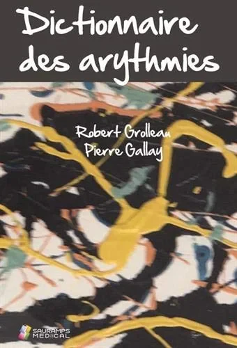Coperta cărții "DICTIONNAIRE DES ARYTHMIES" de GROLLEAU ROBERT