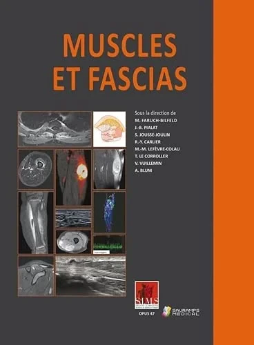 Coperta cărții "MUSCLES ET FASCIAS. SIMS 2021" de FARUCH-BILFELD MARIE