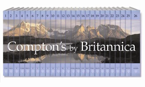 Coperta cărții "Compton’s By Britannica 26 vol/set" de Encyclopaedia Britannica