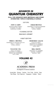 Advances in Quantum Chemistry