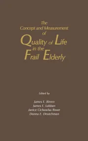 The Concept and Measurement of Quality of Life in ...
