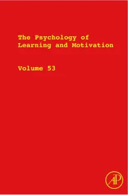 The Psychology of Learning and Motivation