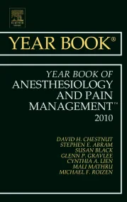 Year Book of Anesthesiology and Pain Management 20...