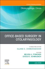 Office-Based Surgery in Otolaryngology, An Issue o...
