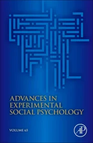 Advances in Experimental Social Psychology