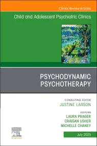 Psychodynamic Psychotherapy, An Issue of Child and...
