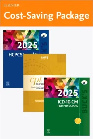 Buck's 2025 ICD-10-CM For Physicians, AMA 2025 CPT...