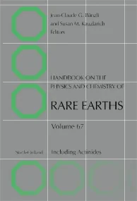 Handbook on the Physics and Chemistry of Rare Eart...