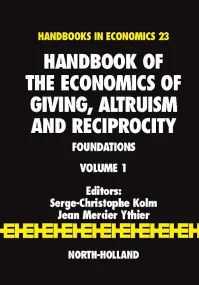 Handbook of the Economics of Giving, Altruism and ...