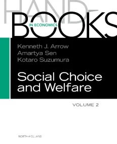 Handbook of Social Choice and Welfare
