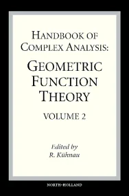 Handbook of Complex Analysis