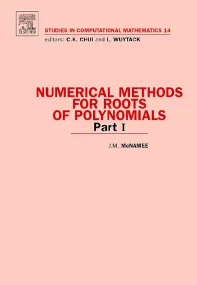 Numerical Methods for Roots of Polynomials - Part ...