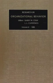 Research in Organizational Behavior