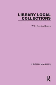 Library Local Collections: 8 (Library Manuals)