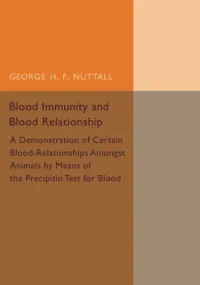 Blood Immunity and Blood Relationship: A Demonstra...