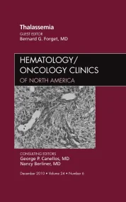 Thalassemia, An Issue of Hematology/Oncology Clini...