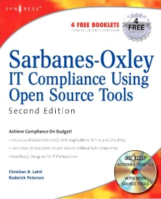 Sarbanes-Oxley IT Compliance Using Open Source Too...