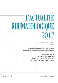 L'actualité rhumatologique 2017