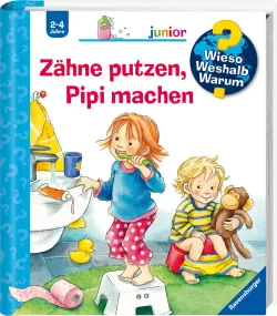 Zähne Putzen Pipi Machen