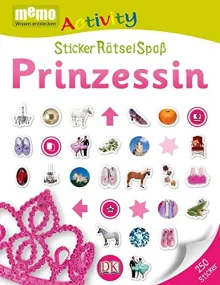 Memo Activity. Prinzessin: StickerRätselSpaß