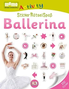 Memo Activity-Sticker RtselSpa Ballerina