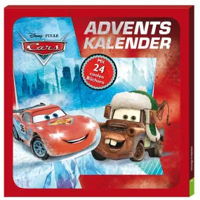 Cars - Mein Adventskalender: Mit 24 Büchlein