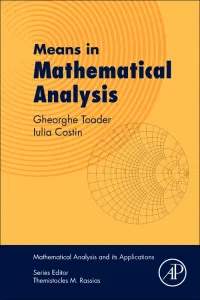 Means in Mathematical Analysis