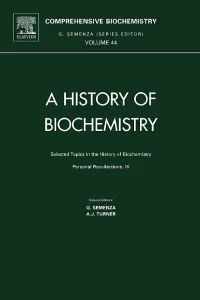 Selected Topics in the History of Biochemistry: Pe...