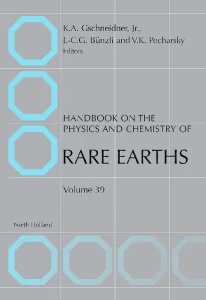 Handbook on the Physics and Chemistry of Rare Eart...