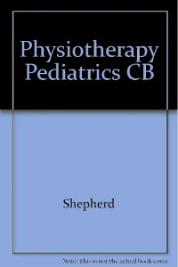 Physiotherapy in Pediatrics