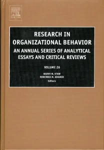 Research in Organizational Behavior
