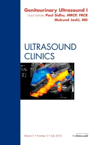 Genitourinary Ultrasound, An Issue of Ultrasound C...