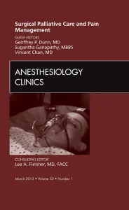 Surgical Palliative Care and Pain Management, An I...